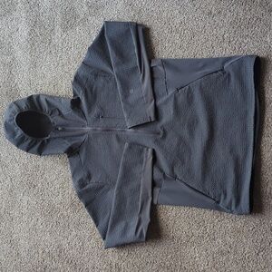 Lululemon Cold Terrain 3/4 Zip Graphite Jacket